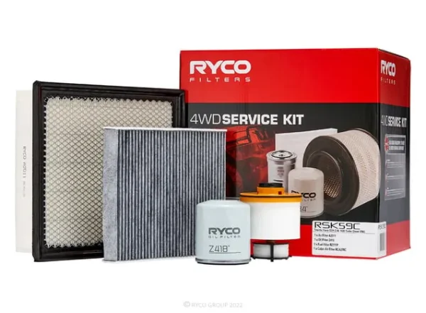 Ryco Filter Service Kit with Cabin Filter for Toyota HIACE GDH