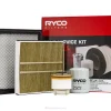Ryco Filter Service Kit with Cabin Filter for Isuzu D-Max; Mazda BT-50 - With manual A/C