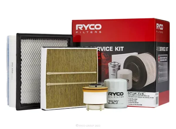 Ryco Filter Service Kit with Cabin Filter for Isuzu D-Max; Mazda BT-50 - With manual A/C