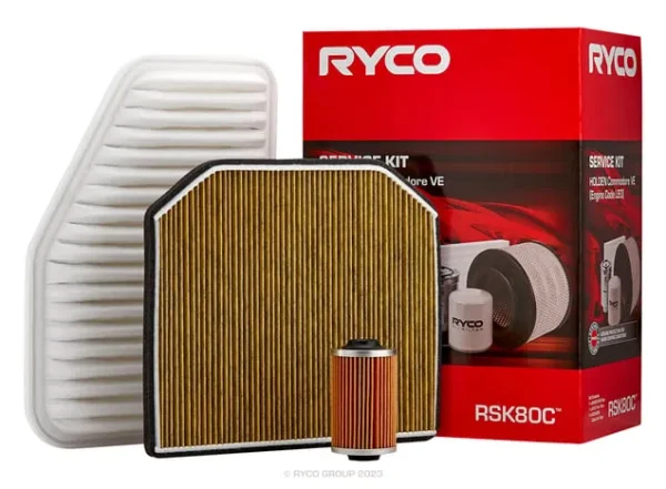 Ryco Filter Service Kit with Cabin Filter for Holden Commodore VE Series (LE0 Engine) 08/2006 - 04/2013