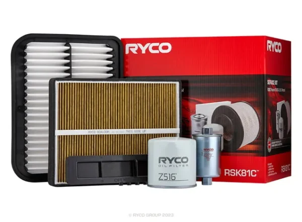 Ryco Filter Service Kit with Cabin Filter for Ford Falcon FG, FG II, FG X Series (BARRA Engine) 05/2008 - 10/2016