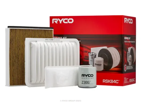 Ryco Filter Service Kit with Cabin Filter for Toyota Yaris NCP130/131R Series (2/1NZ-FE Engine) 11/2011 - 04/2020