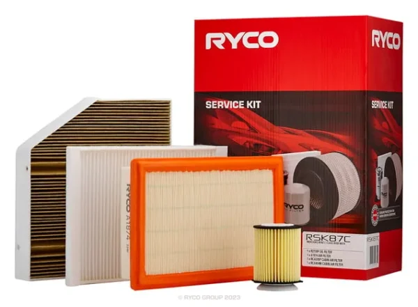 Ryco Filter Service Kit with Cabin Filter for MERCEDES BENZ C200,C250,C300 W205 Series (M274.920 Engine) 08/2014 - 03/2018