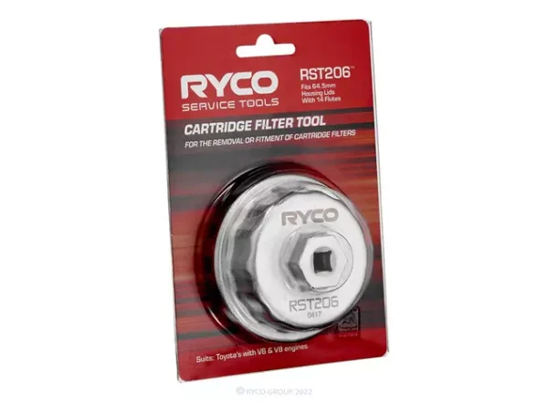 Ryco Spin On Filter Removal Cup Kit for Toyota Land Cruiser, Lexus ES, Lexus GS & More