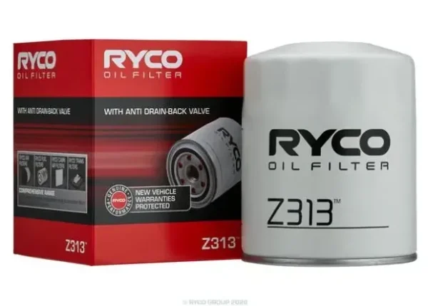 Ryco Oil Filter for Mitsubishi L200, Mitsubishi Pajero & Shogun, Mitsubishi Shogun Sport & More – Height 127 mm, Outer Diameter 106 mm