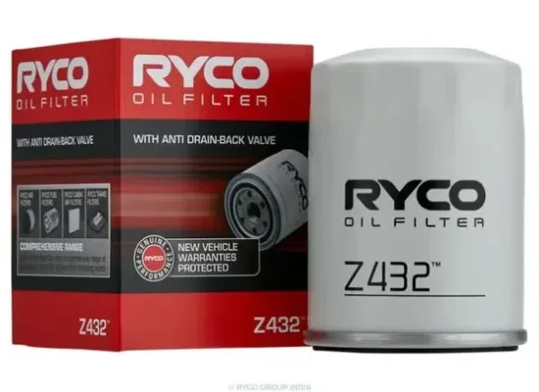 Ryco Oil Filter for Toyota Hilux, Chevrolet Cruze, Lexus HS & More