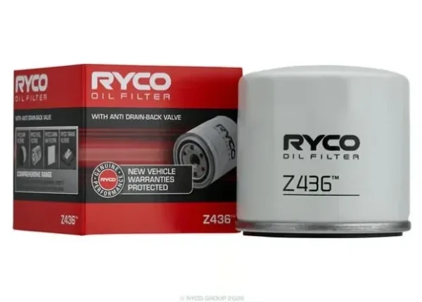 Ryco Oil Filter for Mitsubishi Pajero & Shogun, Nissan Navara, Polaris Ranger & More