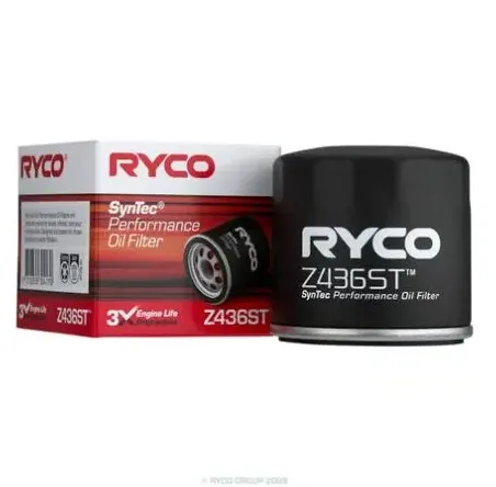 Z436ST.webp Ryco High Efficiency Oil Filter for Mitsubishi Pajero & Shogun, Nissan Navara, Polaris Ranger & More