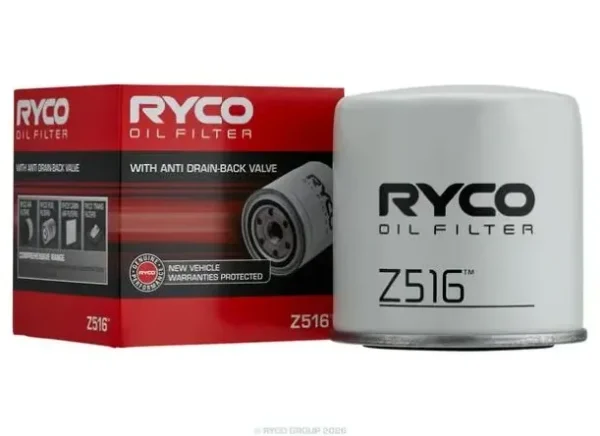 Ryco Oil Filter for Jeep Wrangler, Chrysler Aspen, Chrysler 300C & More
