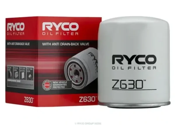 Ryco Oil Filter for Hyundai Galloper, Hyundai Grace, Hyundai H-1 / STAREX & More – Height Overall 115.00 mm, Diameter 93.00 mm