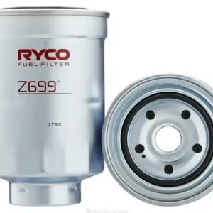 Ryco Fuel Filter for Ford Ranger, Mitsubishi L200, Mitsubishi Pajero & Shogun & More – Height 140 mm, Outer Diameter 94 mm