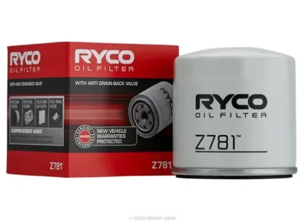 Ryco Oil Filter for Ford Ranger, Audi A1, Audi A3 & More