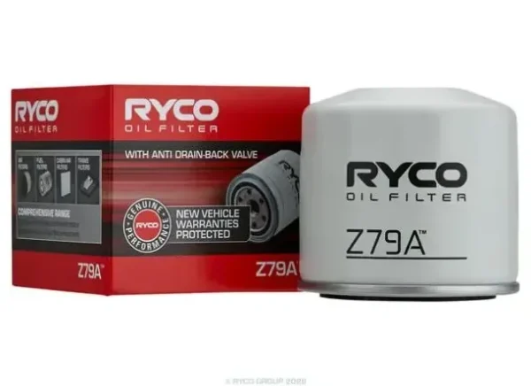 Ryco Oil Filter for Mitsubishi L200, Mitsubishi Pajero & Shogun, Mitsubishi Shogun Sport & More – Height : 76 mm, Outer Diameter : 82 mm