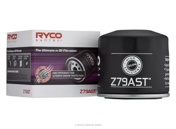 Z79AST1.webp Ryco High Efficiency Oil Filter for Mitsubishi L200, Mitsubishi Pajero & Shogun, Mitsubishi Shogun Sport & More – Height : 75 mm, Outer Diameter : 81 mm