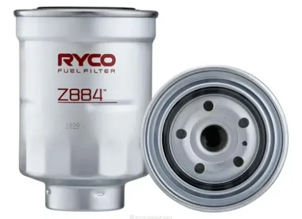Ryco Fuel Filter for Ford Ranger, Mitsubishi L200, Mitsubishi Pajero & Shogun & More – Height 130 mm, Outer Diameter 94 mm