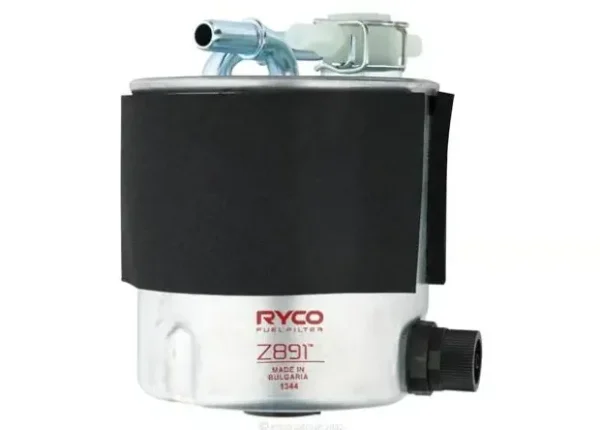 Ryco Fuel Filter for Nissan X-Trail, Nissan Qashqai, Nissan Qashqai +2 & More – Body diameter 98.00 mm
