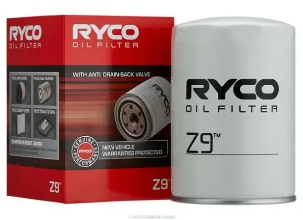 Z9.webp Ryco Oil Filter for Ford Ranger, Land Rover Defender, Land Rover Discovery & More – Height 139 mm, Outer Diameter 94 mm