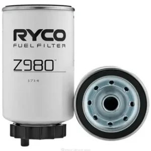 Ryco Fuel Water Separator for Ford Ranger, Isuzu D-Max, Land Rover Defender & More – Height Overall 146.00 mm, Body Diameter 77.10 mm