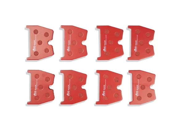 DBA Race Performance Front Brake Pad Set 95.3 x 74.3 x 14.7mm for Audi RS3 8V / Audi Q3 / Audi TTRS quattro 8S
