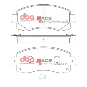 DBA Race Performance Front Brake Pad Set for Subaru Impreza / Subaru XV