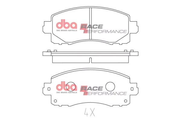 DBA Race Performance Front Brake Pad Set for Subaru Impreza / Subaru XV