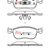 DBA Street Performance Front Brake Pad Set for Ford Fiesta (Mk8)