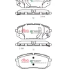 db15325sp.webp DBA Street Performance Front Brake Pad Set for Hyundai i-20 N