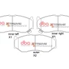 DBA Xtreme Performance Front Brake Pad Set for Suzuki Swift