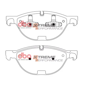 DBA Xtreme Performance Front Brake Pad Set 193 x 78.8 x 18.1mm for BMW X5 (E70) / BMW X5 (F15) / BMW X6 (E71)