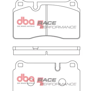 DBA Race Performance Front or Rear Brake Pad Set 131.7 x 77.3 x 15.9mm for Ac MK VI / Aston Martin DB9 & More