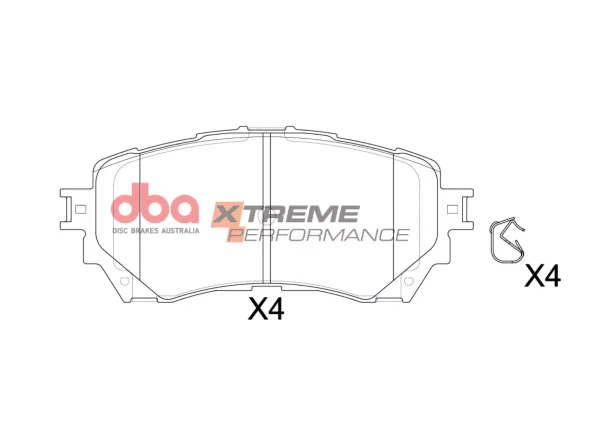 db2293xp.webp DBA Xtreme Performance Front Brake Pad Set for Mazda 6 GJ / Mazda 6 GL