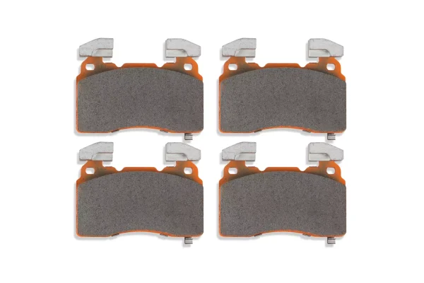 DBA Xtreme Performance Front Brake Pad Set 131.8 x 97 x 14.7mm for Chevrolet Camaro (6th Gen) SS / Tesla Model S / Tesla Model X