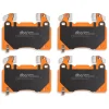 DBA Xtreme Performance Front Brake Pad Set 131.8 x 97 x 14.7mm for Chevrolet Camaro (6th Gen) SS / Tesla Model S / Tesla Model X