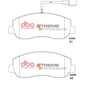 DBA Xtreme Performance Front Brake Pad Set for Ineos Grenadier / Ineos Grenadier Quartmaster