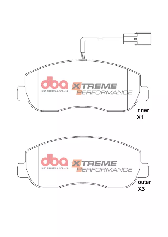 db2476xp.webp DBA Xtreme Performance Front Brake Pad Set for Ineos Grenadier / Ineos Grenadier Quartmaster