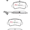 DBA Street Performance Rear Brake Pad Set for Ineos Grenadier / Ineos Grenadier Quartmaster