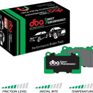 dba-street-performance-pads.jpg DBA Street Performance Front Brake Pad Set 107.2 x 66.1 x 14.9mm for Toyota Hilux / Toyota Land Cruiser
