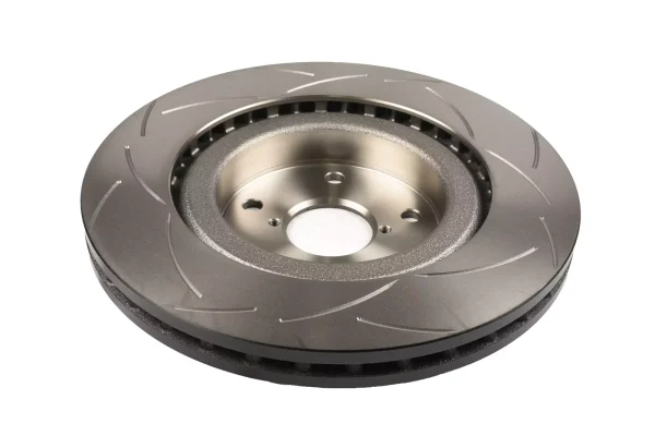 DBA Street Series T2 Slotted Front Brake Disc 315mm for Subaru WRX STi