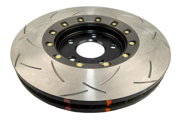 DBA 5000 Series T3 Slotted Front Brake Disc 350mm for Mitsubishi Lancer Evo 10