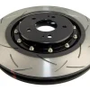 DBA 5000 Series T3 Slotted Front Brake Disc 350mm for Mitsubishi Lancer Evo 10