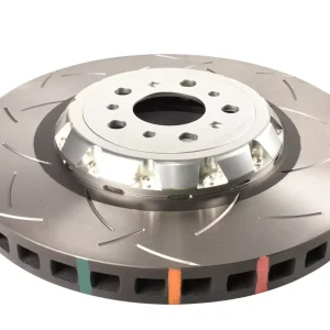 DBA 5000 Series T3 Slotted Front Brake Disc 380 x 36mm Silver Hat for BMW M2 (G87) / BMW M3 (G80) & More