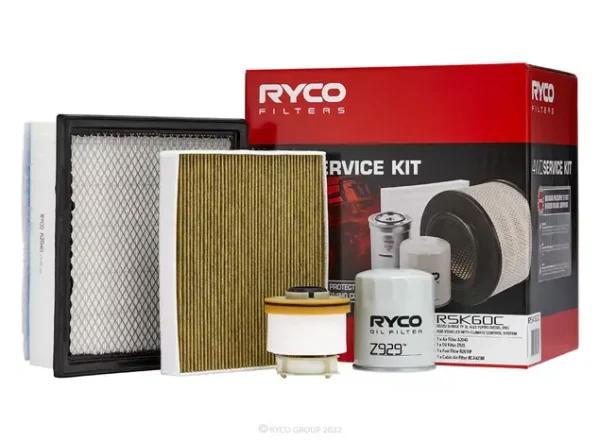 Ryco Filter Service Kit with Cabin Filter for Isuzu D-Max; Mazda BT-50 - With Climate control