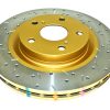 DBA 4000 Series Cross-Drilled & Slotted Front Brake Disc 296 x 28mm for Toyota Alphard / Toyota Auris & More