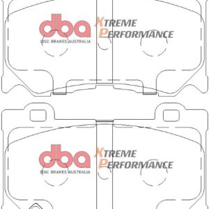 DBA Xtreme Performance Front Brake Pad Set 127.1 x 75.7 x 15.9mm for Infiniti FX30D / Infiniti FX37 & More