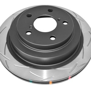 DBA 4000 Series T3 Slotted Rear Brake Disc 266 x 18mm for Subaru Impreza / Subaru Legacy BC5 & More