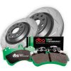 DBA 4000 Series T3 Slotted Rear Disc & Street Performance Pad Kit 310 x 22mm for Audi TT 8S / Audi TT quattro 8S & More