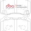 DBA Xtreme Performance Rear Brake Pad Set 109.7 x 69.1 x 14.6mm for Cadillac CTS-V / Chevrolet Camaro (5th Gen) & More