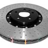 DBA 5000 Series Cross-Drilled & Dimpled Front Brake Disc 380mm for Audi A8 quattro D4/4H / Audi SQ5 8R