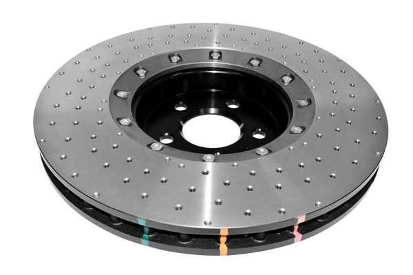 DBA 5000 Series Cross-Drilled & Dimpled Front Brake Disc 380mm for Audi A8 quattro D4/4H / Audi SQ5 8R