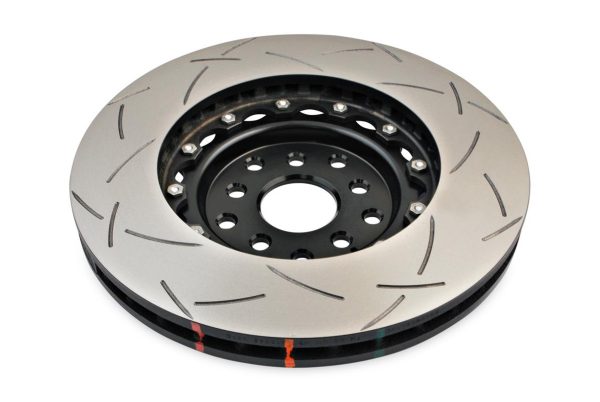 DBA 5000 Series T3 Slotted Front Brake Disc 326 x 30mm Black Hat for Subaru BRZ / Subaru Forester & More